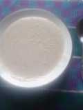Puré de plátano verde y leche