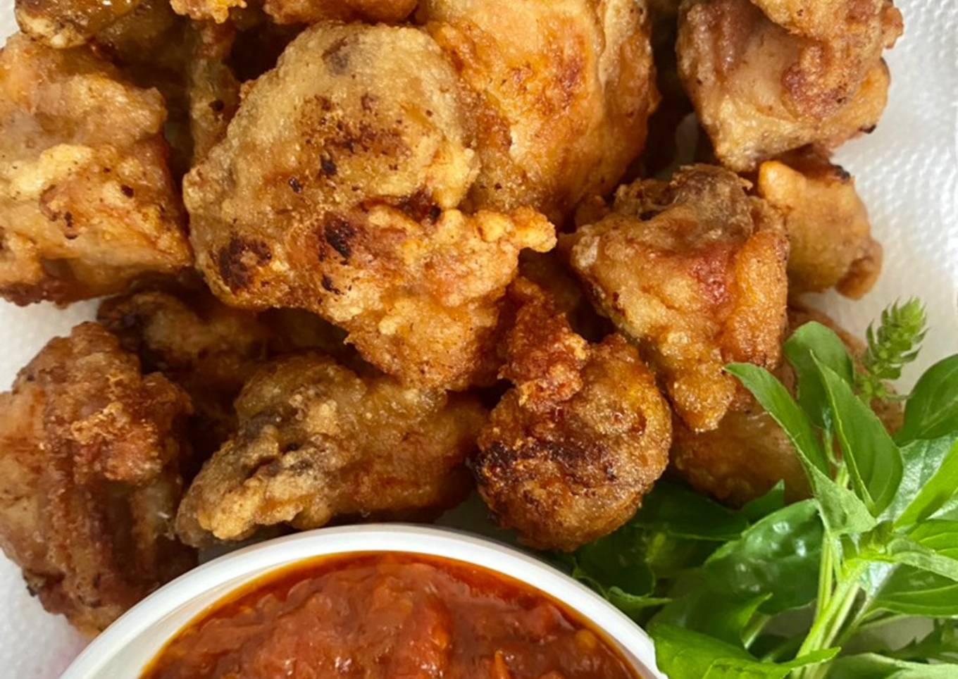 Ayam goreng sambal tomat