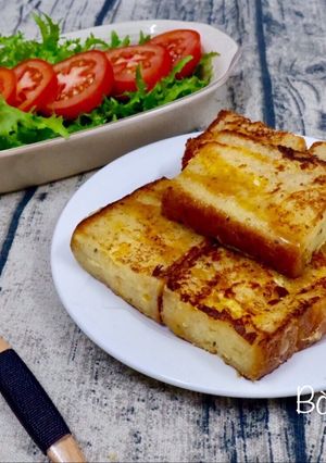 Hình của món Bánh Mì Chiên Trứng Sữa.