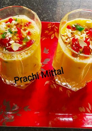 A picture of Mango Shake.