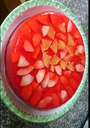صورة لوصفة كيكة الجلو 😍😋