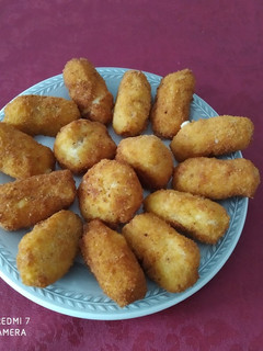 Una foto de Croquetas de jamón