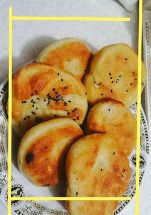 عکسی از دستور نان تابه ای 🍞🥯
