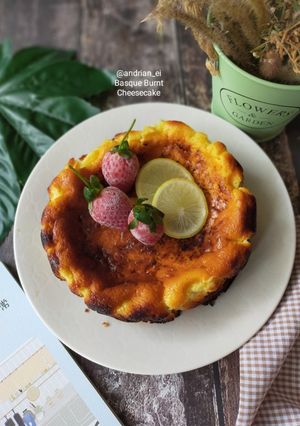 Foto resep Basque Burnt Cheesecake