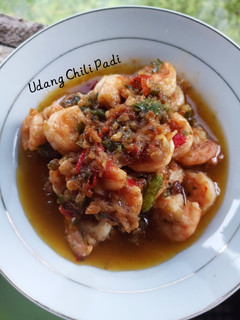 Foto resep Udang Chili Padi (Versi Simpel)