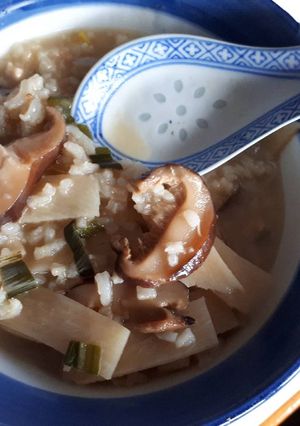 Une photo de Rice soup 2 aux bambous