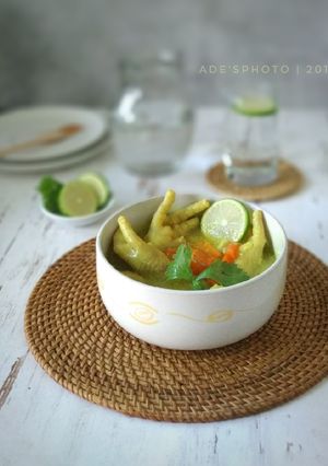 Foto resep Ceker Ayam Bumbu Kuning, Bisa Untuk Anak