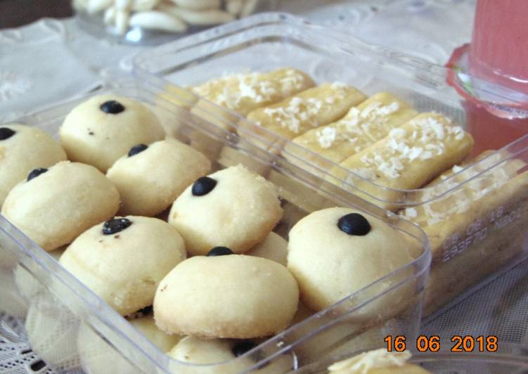 Resep Kue Kering Janda Genit Eggless, Sempurna