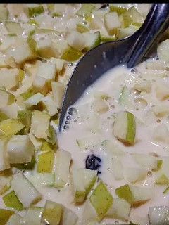 Una foto de Ensalada de manzanas verdes