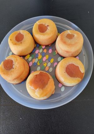 Une photo de Moelleux amandes et abricots 🍰😋