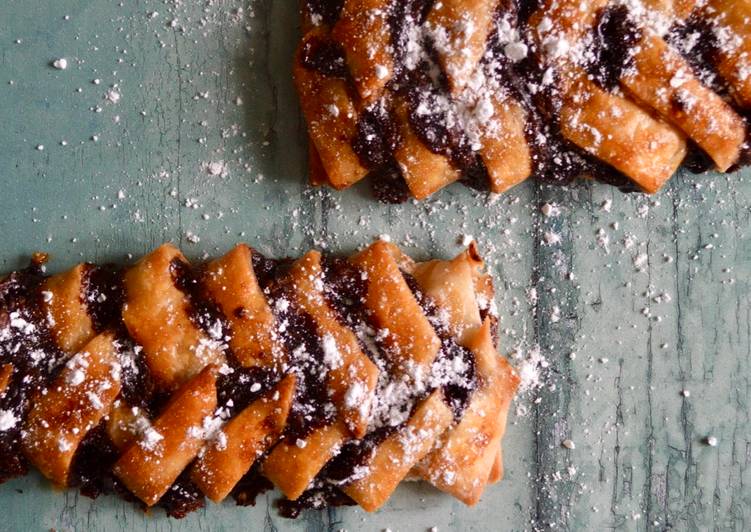 Steps to Make Perfect Chocolate Hazelnut Pastries