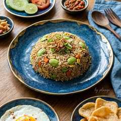 รูปของ Nasi goreng trasi Pete🥰