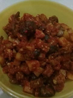 Foto resep Sambal Goreng Hati Ampela Plus Kentang dan Tempe Pedas Manis