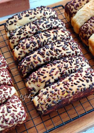 Foto resep Roti Sisir Cokelat Meses