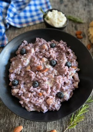Foto di Risotto ai mirtilli