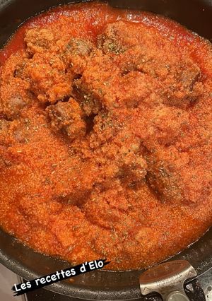 Une photo de Boulettes et semoule express