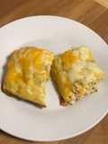 Chicken Celery Cream Quiche Crustless