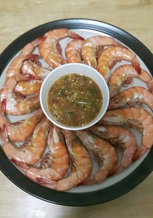 รูปของ กุ้งอบเกลือ # อาหารไทยง่ายๆ