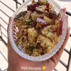 A picture of Sweet potato sabji.