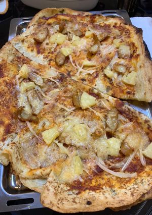 自製pizza 的食譜成品照片