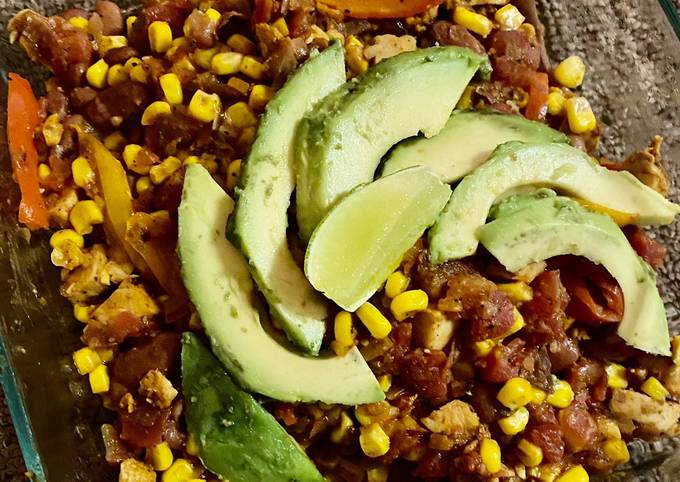 One pot taco casserole mix