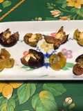 Duo de figues miel, feta et origan