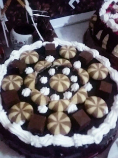 صورة لوصفة كيكة الطبقات