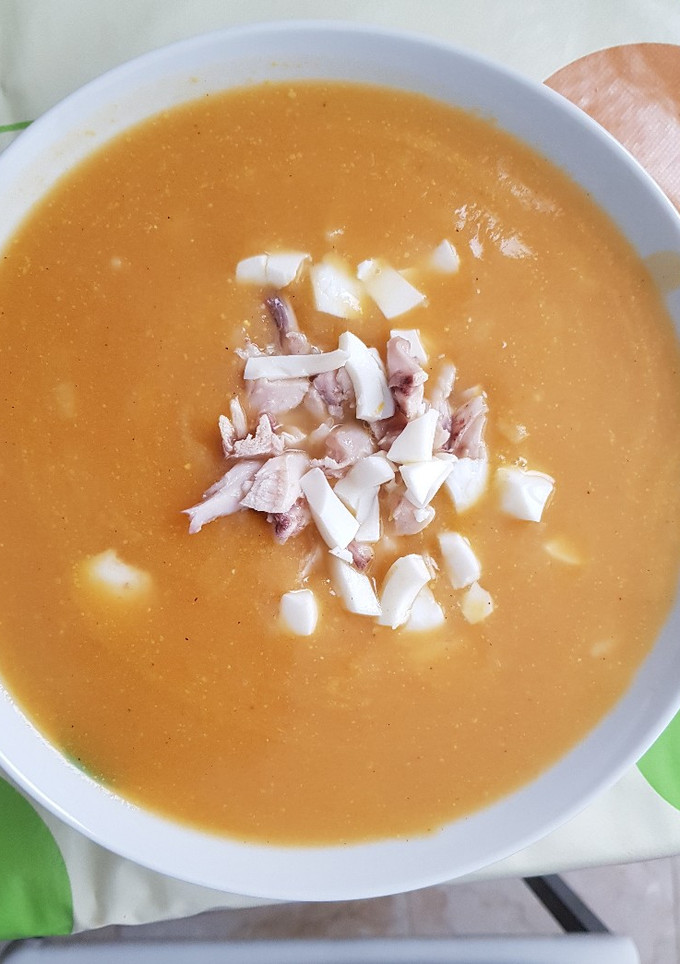 Una foto de Crema de verduras