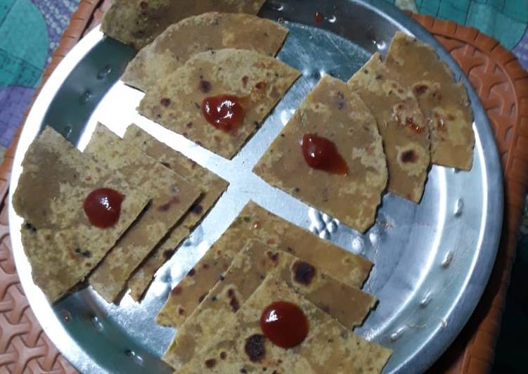 Steps to Make Perfect Mix veg paratha