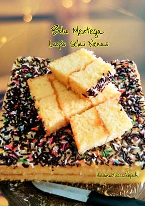 Foto resep Bolu Mentega Lapis Selai Nenas
