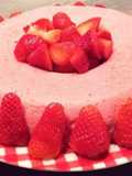 Bavarese di fragole
