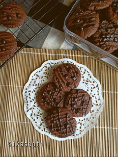 Foto resep Triple Chocolate Cookies