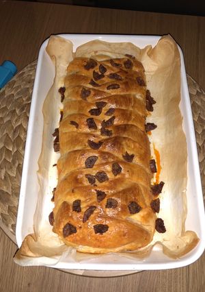 Foto principal de Hojaldre jamón, queso y chorizo