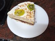 Una foto de mousse de kiwi