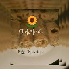 A picture of Egg paratha.