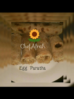 A picture of Egg paratha.