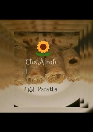 A picture of Egg paratha.