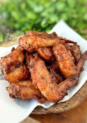 Foto resep Honey chicken wing - simple enak untuk mealprep