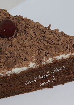 صورة لوصفة كيك الكاكاو هشة وطرية ولا اروع 👍