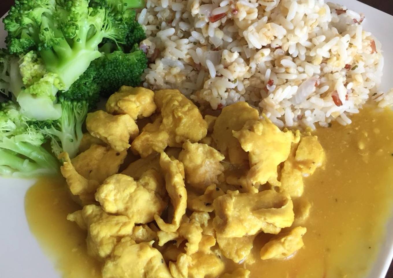 Pollo a la naranja (saludable)