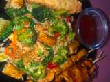 chicken veggie rolls