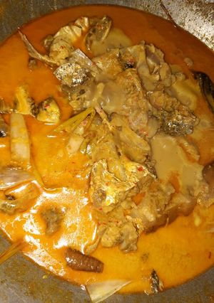 Foto resep Gulai kepala ikan kakap (gulai ikan kakap)