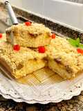 Pastel con Plátano y Dulce de Leche (Cake with Banana and Dulce de Leche)