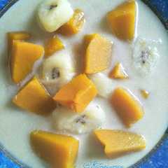 รูปของ Kolak labu kuning dan pisang