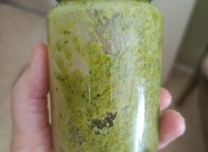 Une photo de Ma délicieuse recette de pesto maison sans parmesan