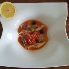 A picture of Gabi's Lemon Chicken.