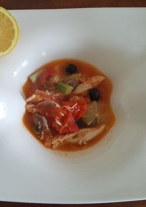 A picture of Gabi's Lemon Chicken.