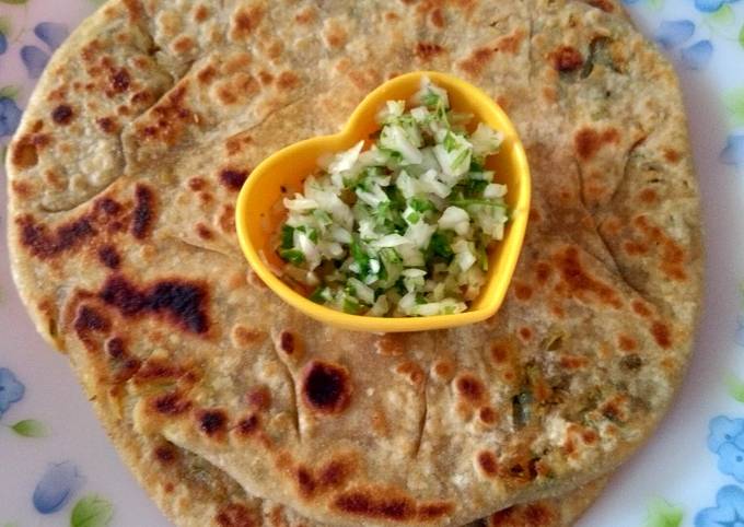 Onion paratha