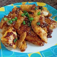 A picture of Korean Fried Chicken.