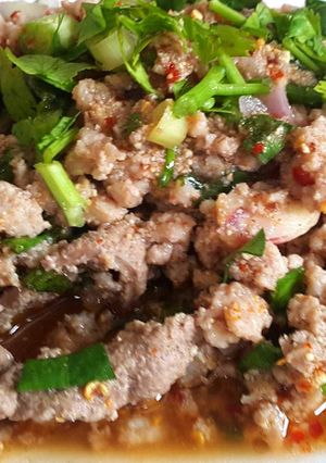 รูปของ ลาบหมู